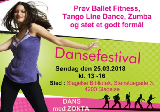 Dansefestival 25.03.2018 Slagelse - flyer